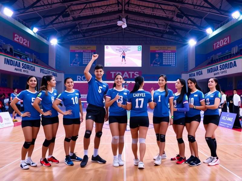 Indian Volleyball Champions Stadium